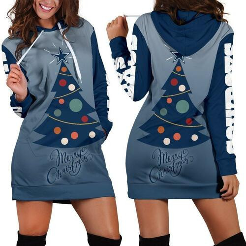 Dallas Cowboys Hoodie Dress Sweater Dress Sweatshirt Dress 3d All Over Print For Women Hoodie