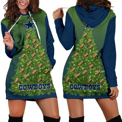 Dallas Cowboys Hoodie Dress Sweater Dress Sweatshirt Dress 3d All Over Print For Women Hoodie