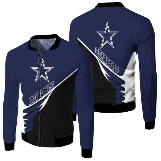 Dallas Cowboys Logo Tanktop Legging Fleece Bomber Jacket