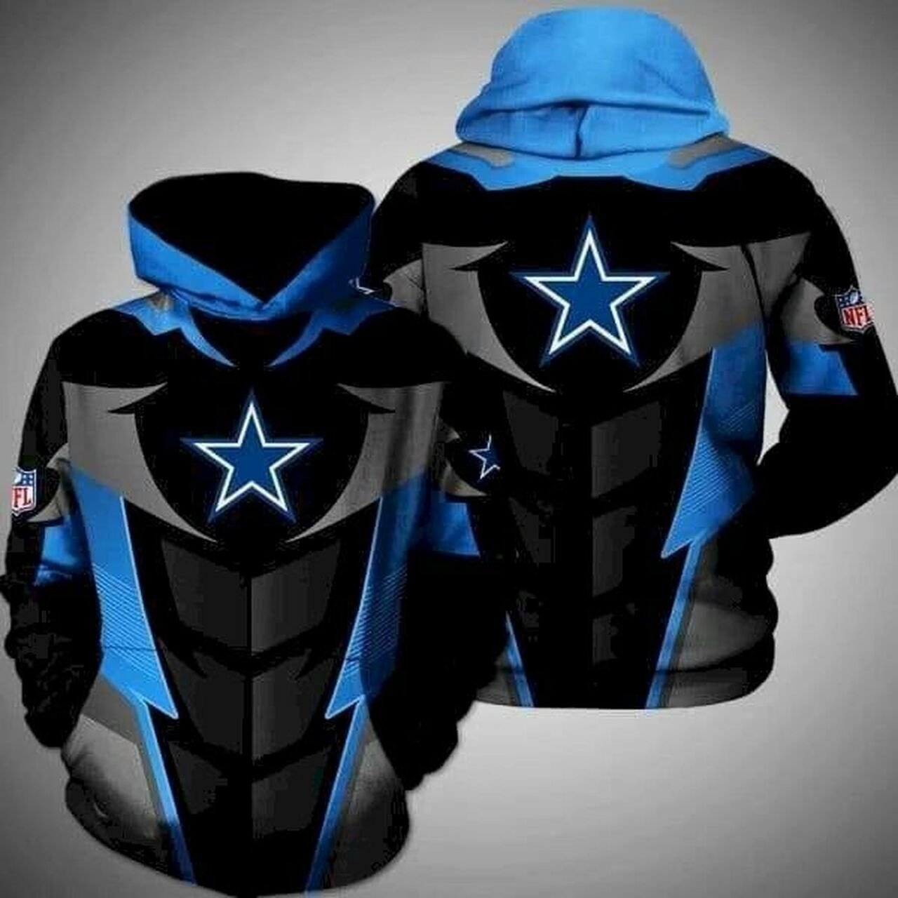 Dallas Cowboys New Full All Over Print S1590 Hoodie