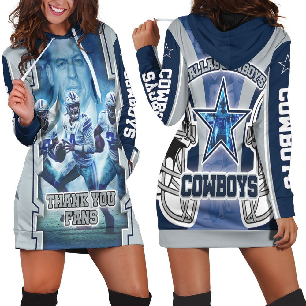 Dallas Cowboys Nfc East Division Super Bowl 2021 Hoodie Dress Sweater Dress Sweatshirt Dress