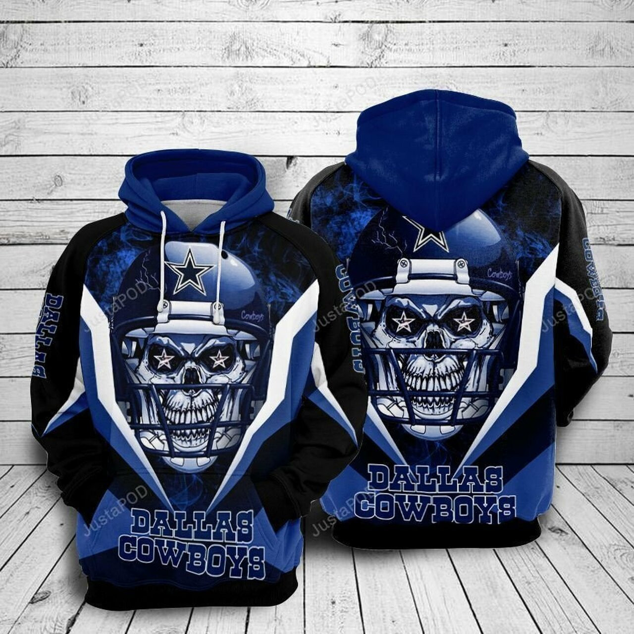 Dallas Cowboys Nfl 3d All Over Print Hoodie