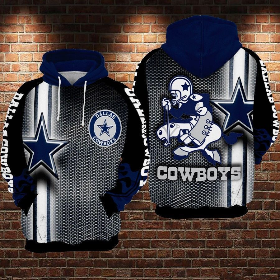 Dallas Cowboys Nfl Football 3D Hoodie Sweatshirt For Fans Men Women Dallas Cowboys All Over Printed Hoodie Dallas Cowboys 3D Full Printing Shirt