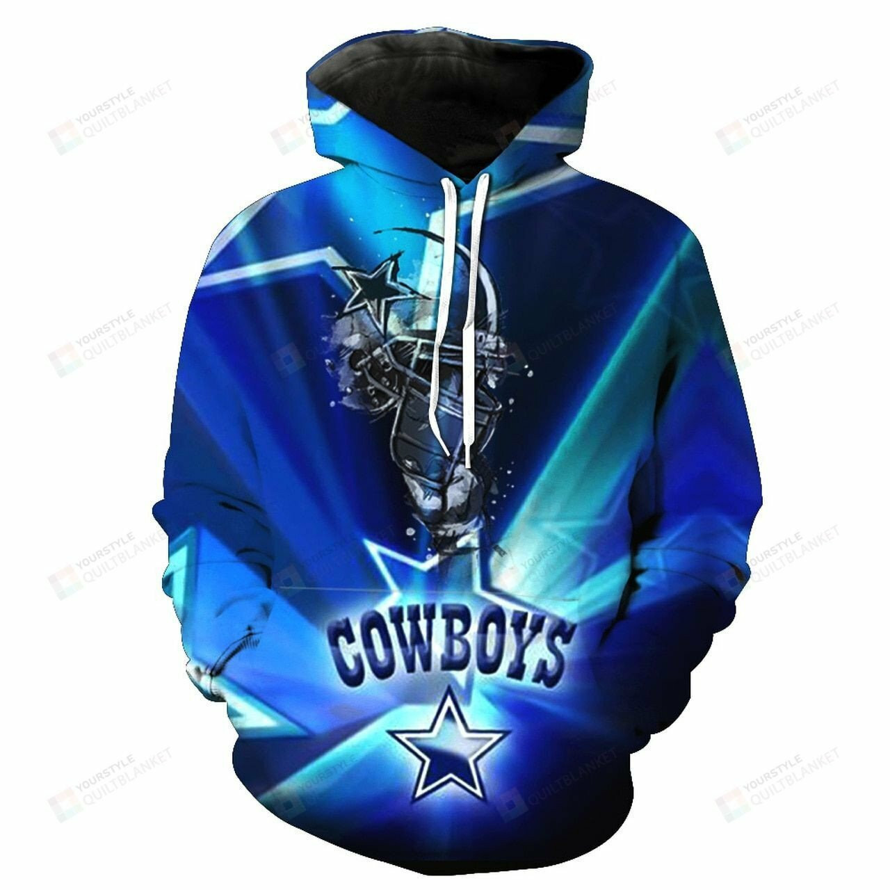 Dallas Cowboys Nfl Men And Women 3d All Over Print Hoodie