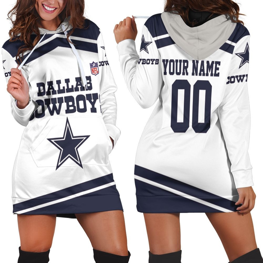 Dallas Cowboys Nlf Lover 3d Hoodie Dress Sweater Dress Sweatshirt Dress