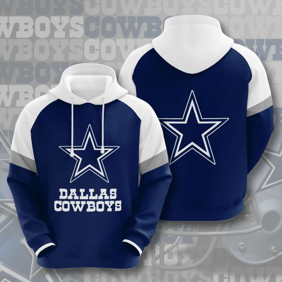 Dallas Cowboys No502 Custom Hoodie 3D All Over Print