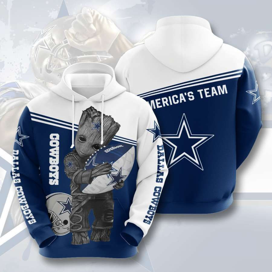 Dallas Cowboys No505 Custom Hoodie 3D All Over Print