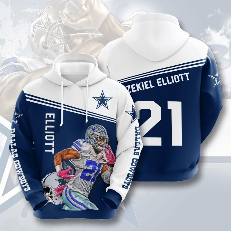 Dallas Cowboys No507 Custom Hoodie 3D All Over Print