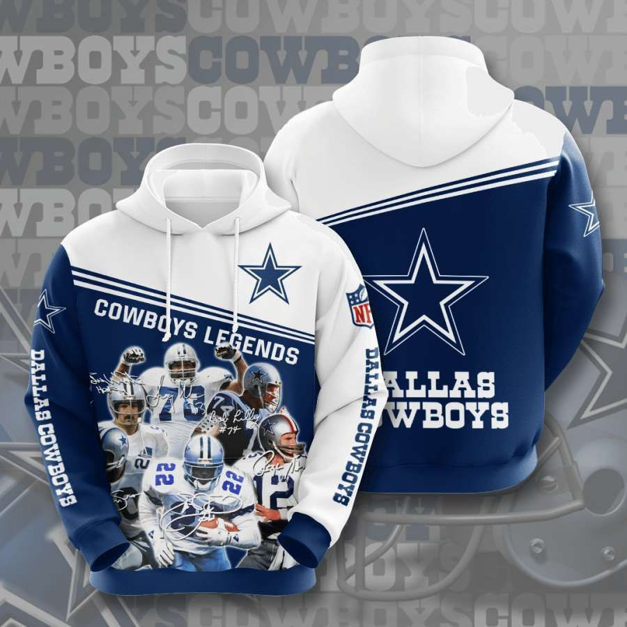 Dallas Cowboys No513 Custom Hoodie 3D All Over Print