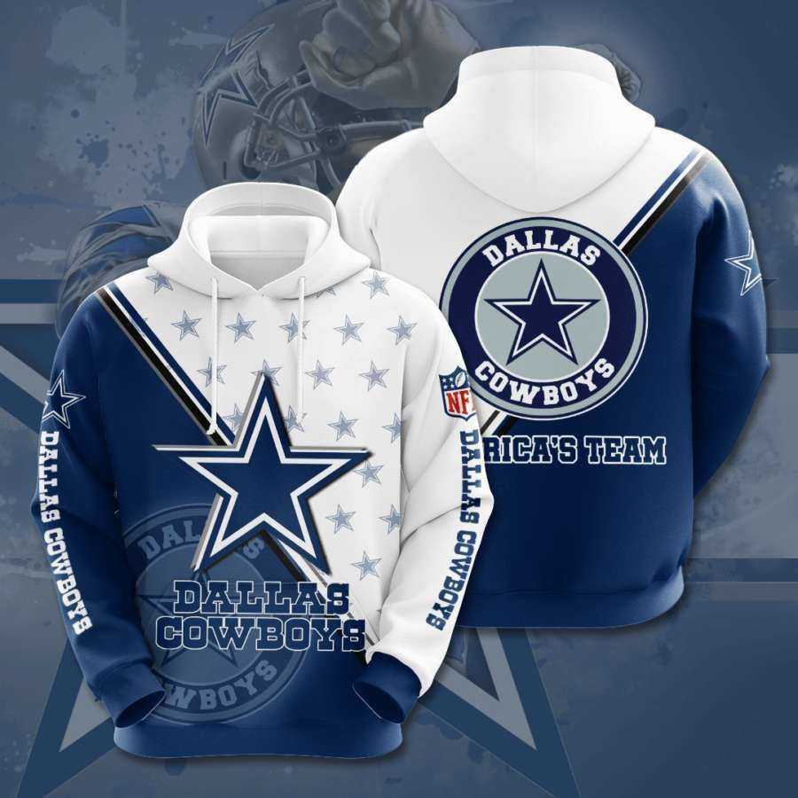 Dallas Cowboys No518 Custom Hoodie 3D All Over Print