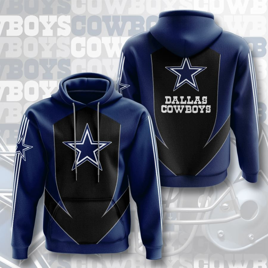 Dallas Cowboys No527 Custom Hoodie 3D All Over Print