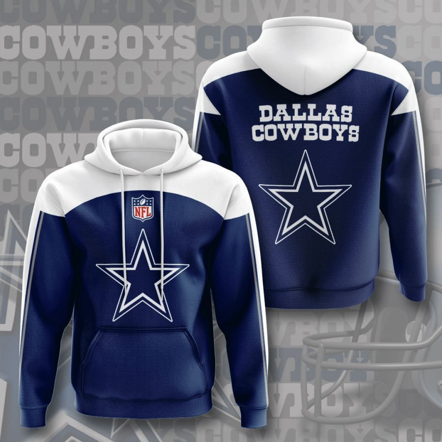 Dallas Cowboys No530 Custom Hoodie 3D All Over Print