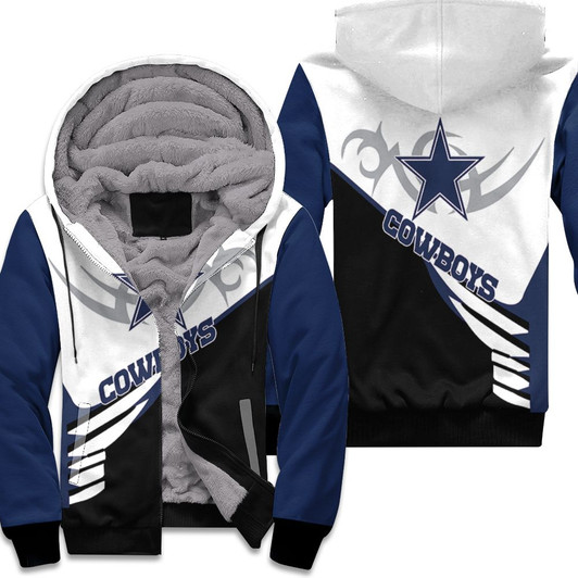 Dallas Cowboys Pattern Tank Top Legging For Fan 3D Fleece Hoodie