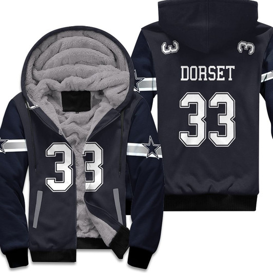 Dallas Cowboys Tony Dorsett 33 Nfl Pro Line Navy Jersey Style Gift For Cowboys Fans Fleece Hoodie