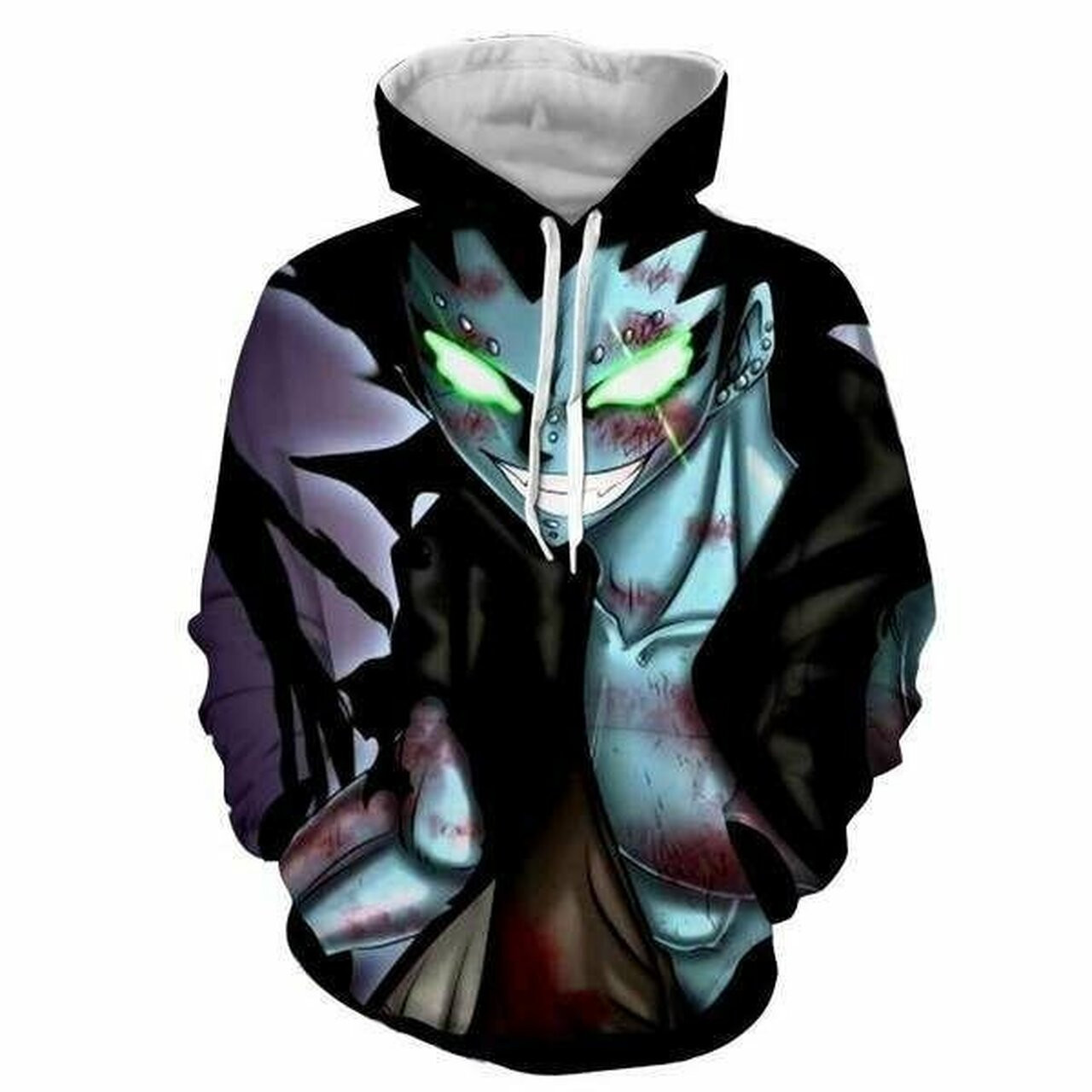 Dark Natsu Dragneel Fairy Tail 3d All Over Print Hoodie