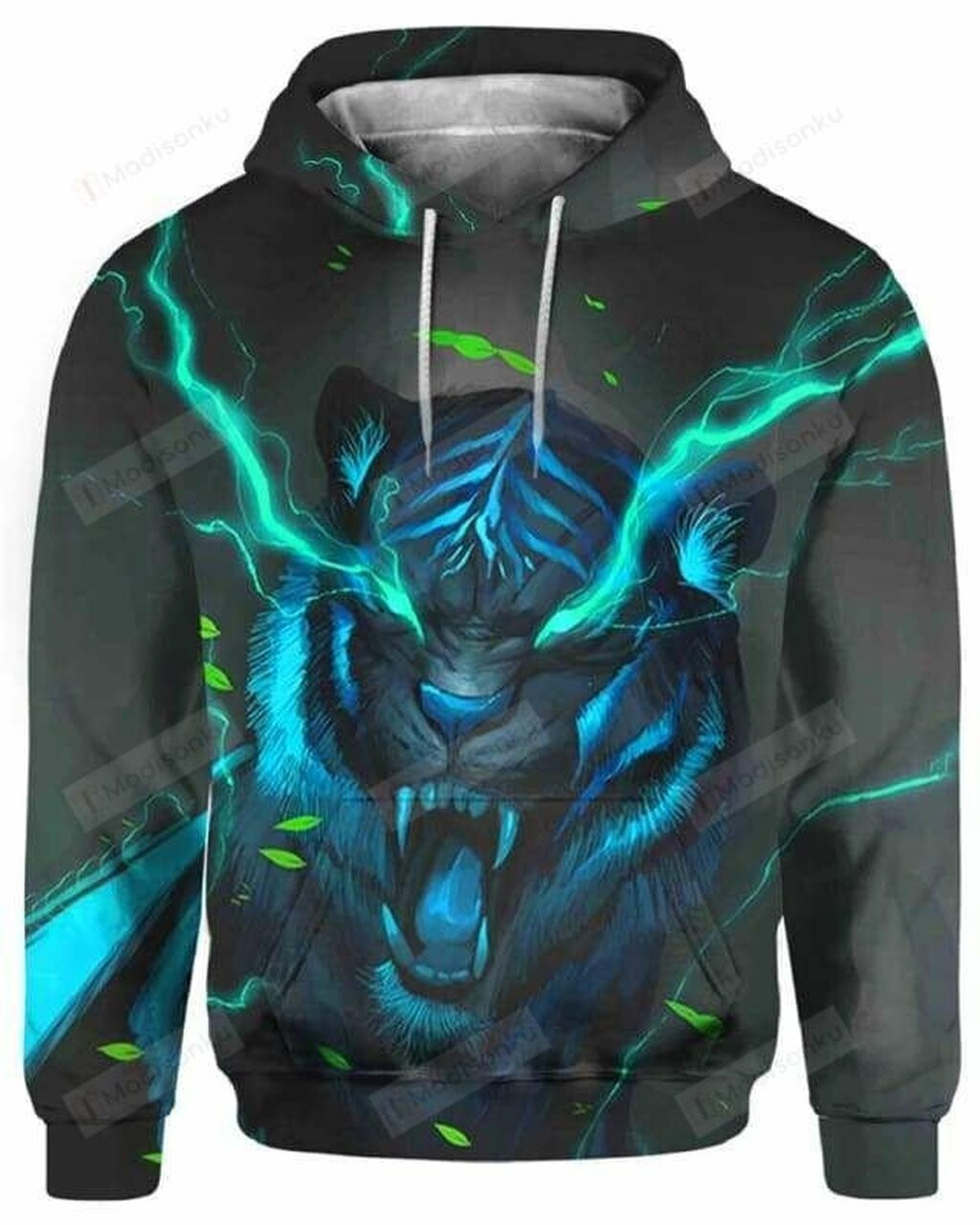 Dark Tiger For Unisex 3d All Over Print Hoodie