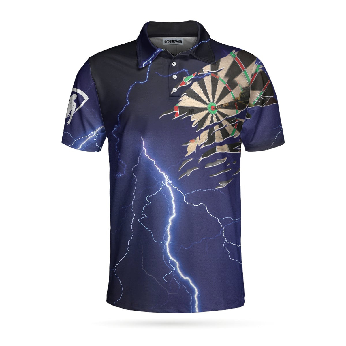 Dart Polo Shirt Dart Shirt For Men Best Gift For Dart Player Darts Polo Shirt For Hot Weather