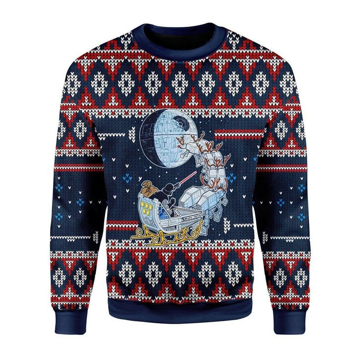 Darth Santa Ugly Christmas Sweater Ugly Sweater For Men Women