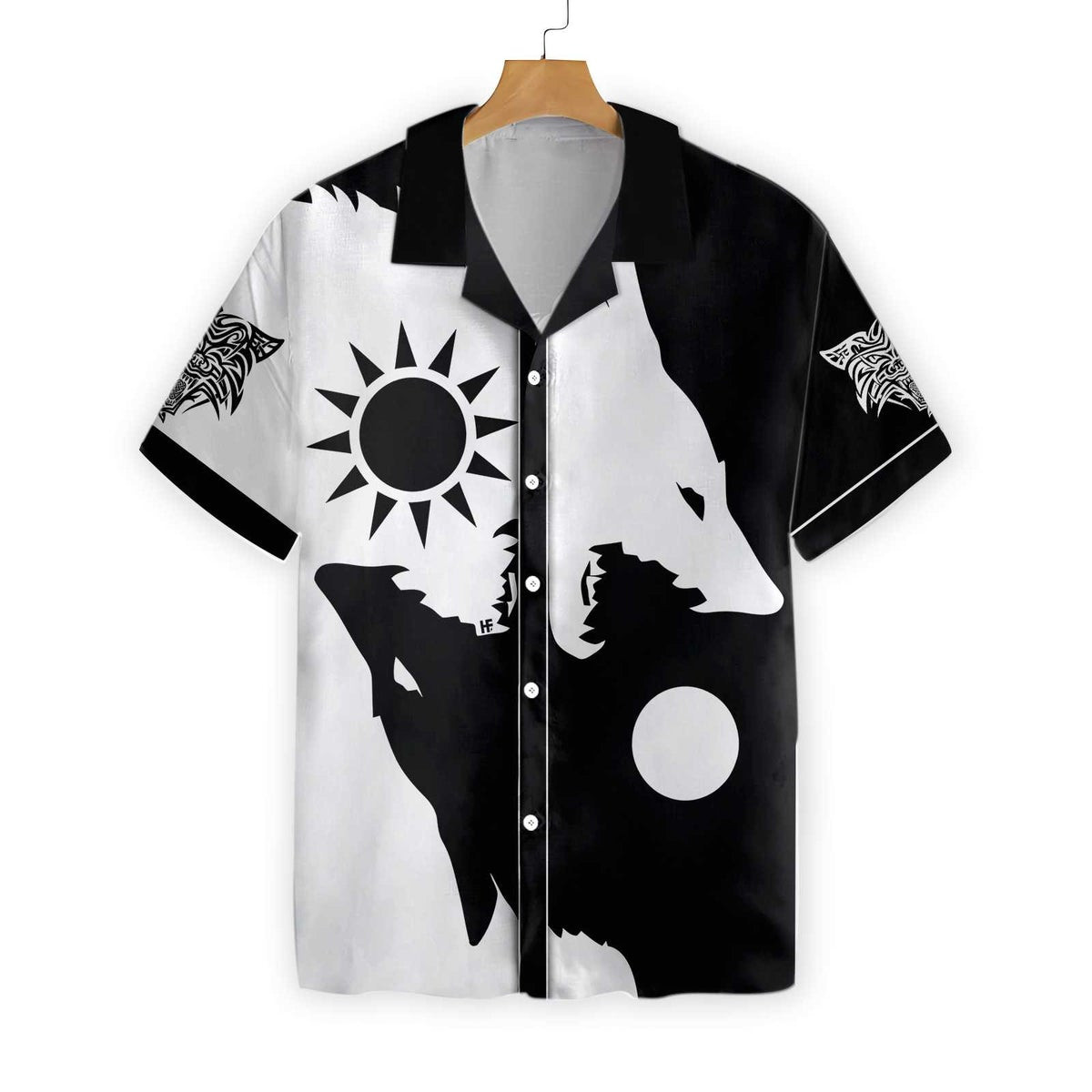 Day And Night Wolves Hawaiian Shirt