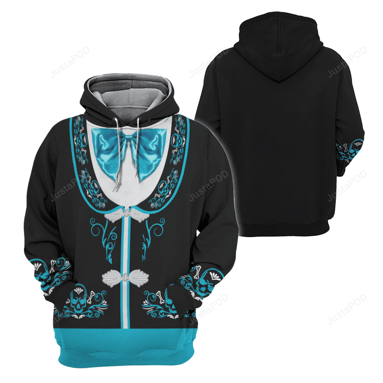 Day Of The Dead Mexican Costume Halloween 3d All Over Printed Hoodie