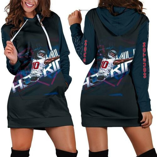 Deandre Hopkins Hoodie Dress Sweater Dress Sweatshirt Dress 3d All Over Print For Women Hoodie