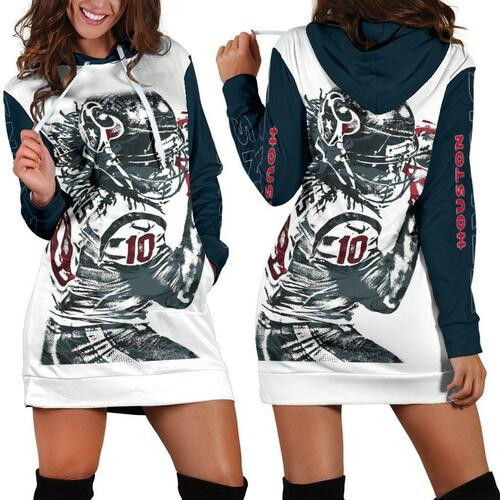 Deandre Hopkins Hoodie Dress Sweater Dress Sweatshirt Dress 3d All Over Print For Women Hoodie