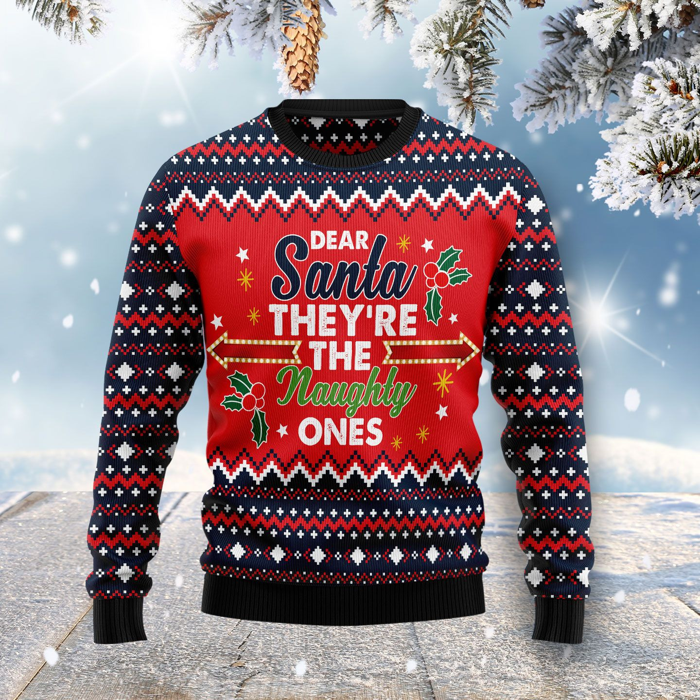 Dear Santa Ugly Christmas Sweater Ugly Sweater For Men Women