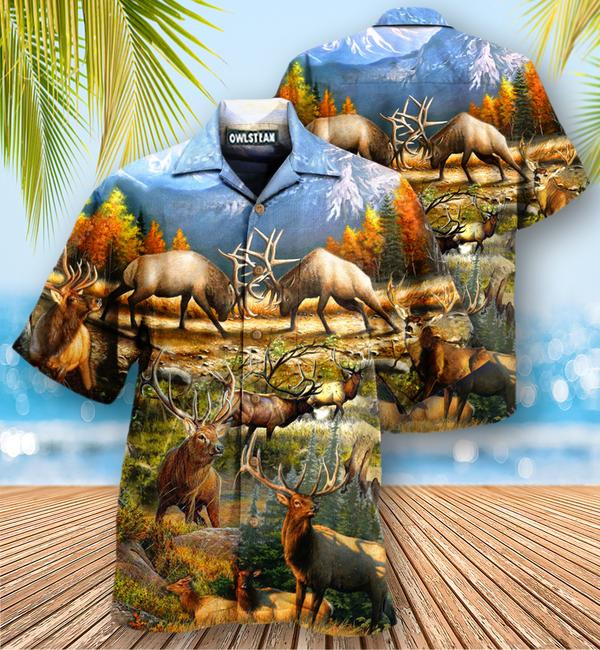 Deer Find Me Where The Wild Things Are Edition - Hawaiian Shirt - Hawaiian Shirt For Men
