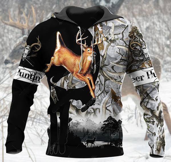 Deer Hunting 3D All Over Print | Hoodie | For Men & Women | Fu