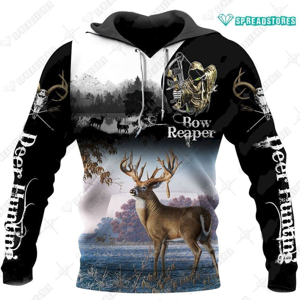 Deer Hunting Bow Reaper Deer Hunting Bow Reaper Tntll 3D Hoodie