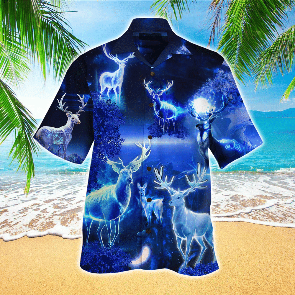 Deer Shirt Deer Hawaiian Shirt For Deer Lovers Shirt for Men and Women