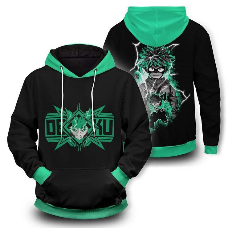 Deku Spirit Unisex Pullover Hoodie