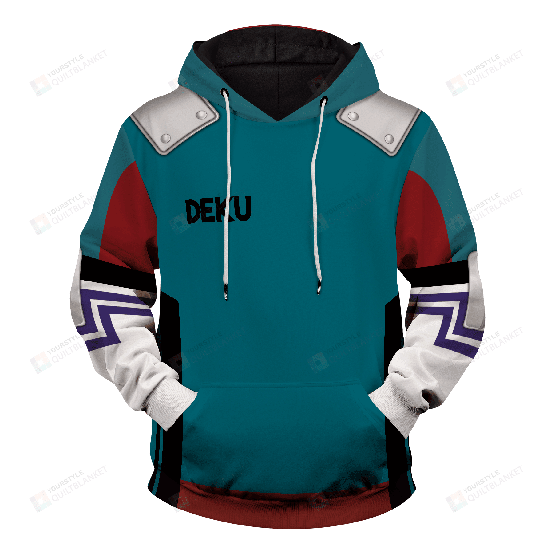 Deku Unisex Pullover Hoodie 3D All Over Print Hoodie