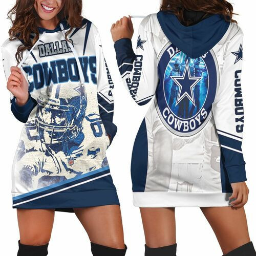 Demarcus Lawrence 90 Dallas Cowboys Super Bowl 2021 Nfc East Division Champions Hoodie Dress Sweater Dress Sweatshirt Dress