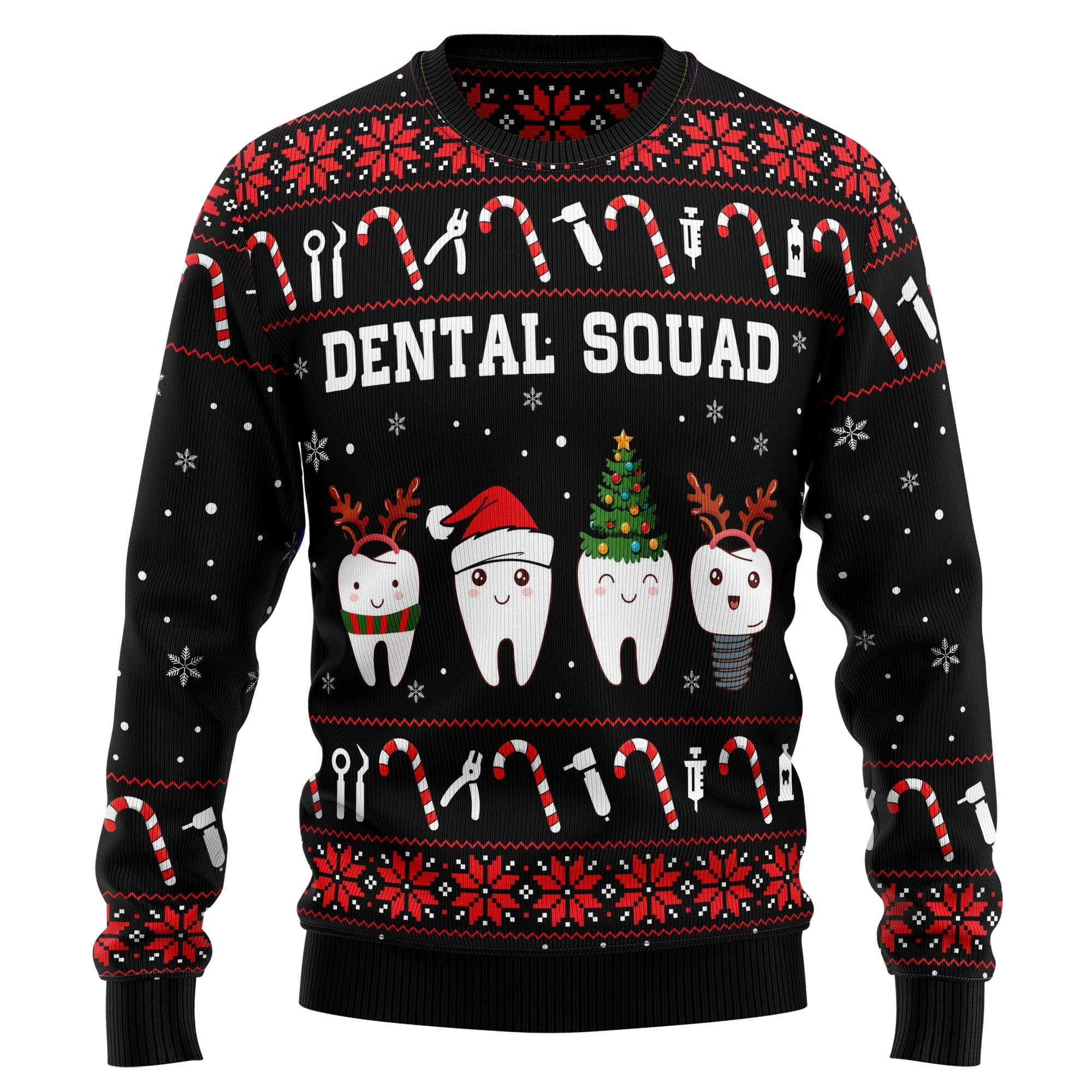 Dental Squad Ugly Christmas Sweater