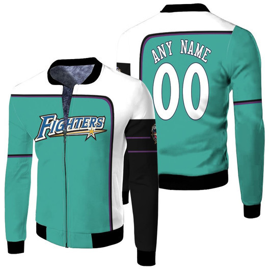 Denver Nuggets Nba 2003-04 Hardwood Classics Light Blue 2019 Jersey Style Custom Gift For Nuggets Fans Fleece Bomber Jacket