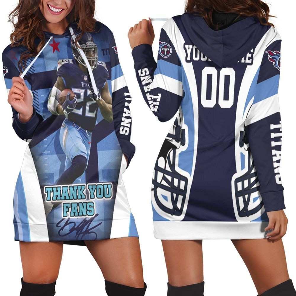 Derrick Henry 22 Super Bowl 2021 Afc South Division Super Bowl 2021 Personalized Hoodie Dress Sweater Dress Sweatshirt Dress