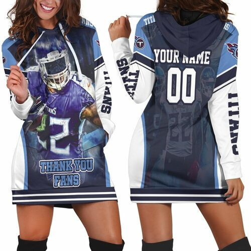 Derrick Henry 22 Tennesee Titans Super Bowl 2021 Afc South Division Personalized Hoodie Dress Sweater Dress Sweatshirt Dress