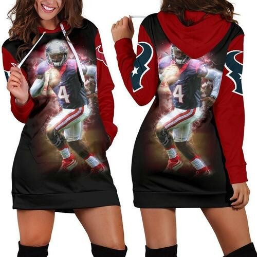 Deshaun Watson Hoodie Dress Sweater Dress Sweatshirt Dress 3d All Over Print For Women Hoodie