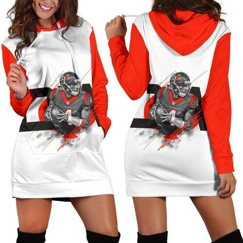 Deshaun Watson Hoodie Dress Sweater Dress Sweatshirt Dress 3d All Over Print For Women Hoodie