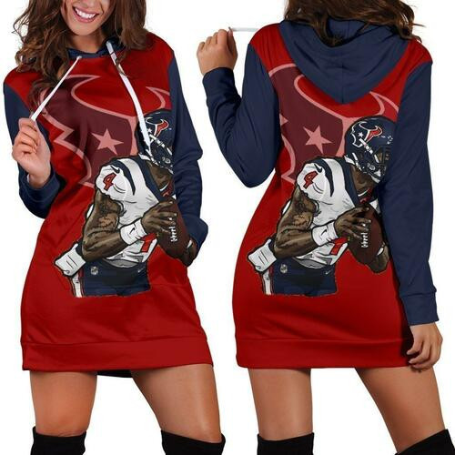 Deshaun Watson Hoodie Dress Sweater Dress Sweatshirt Dress 3d All Over Print For Women Hoodie