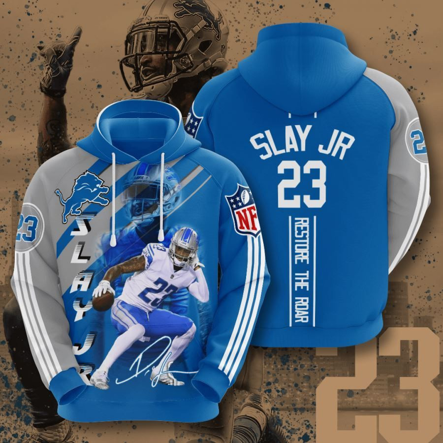 Detroit Lions No586 Custom Hoodie 3D All Over Print