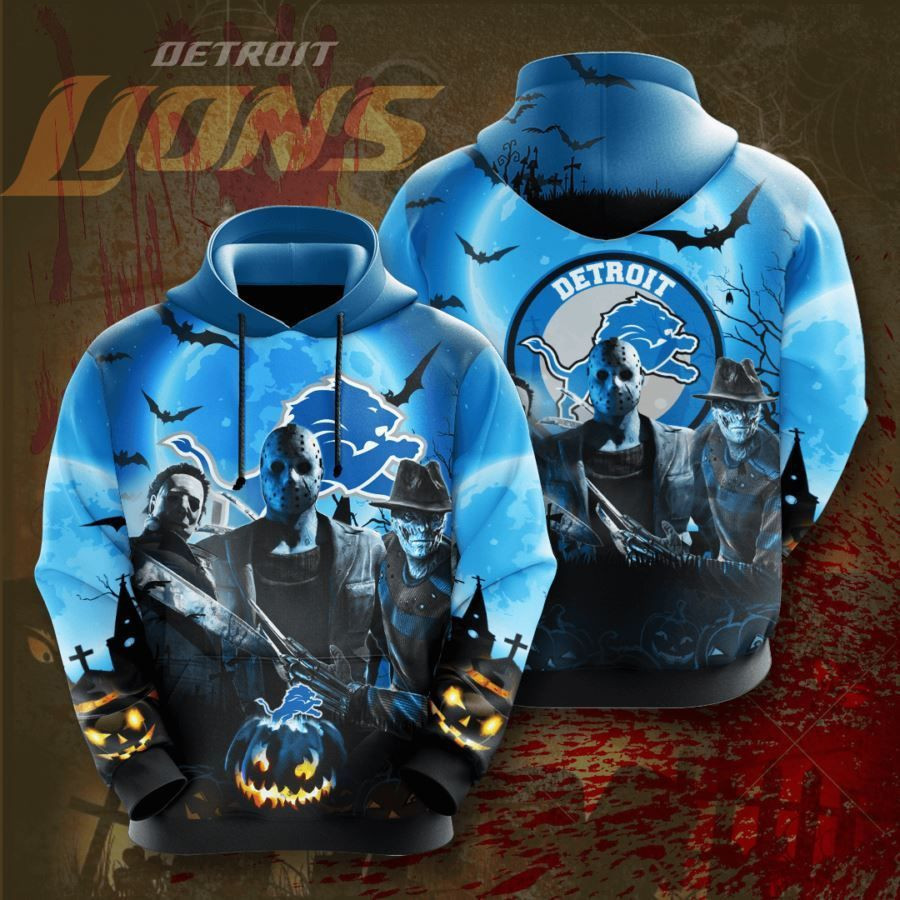 Detroit Lions No592 Custom Hoodie 3D All Over Print