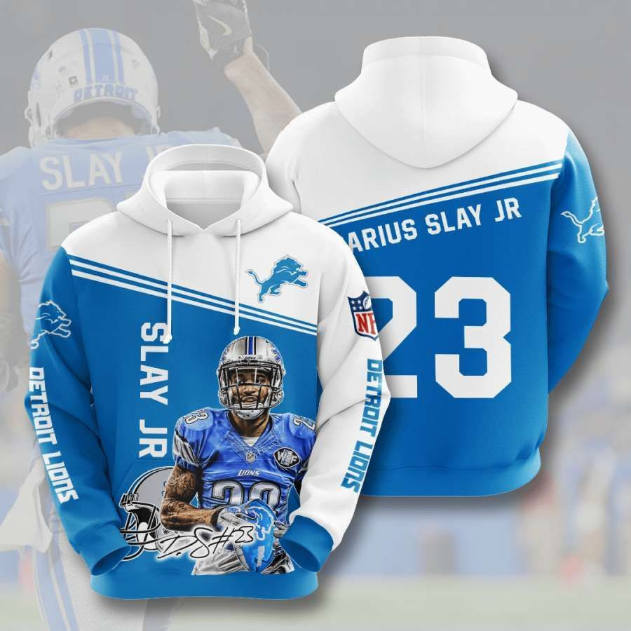 Detroit Lions No599 Custom Hoodie 3D All Over Print