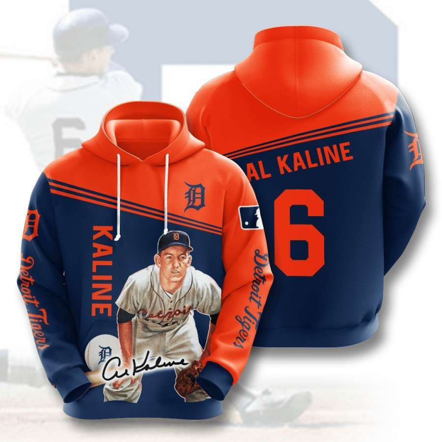 Detroit Tigers No616 Custom Hoodie 3D All Over Print