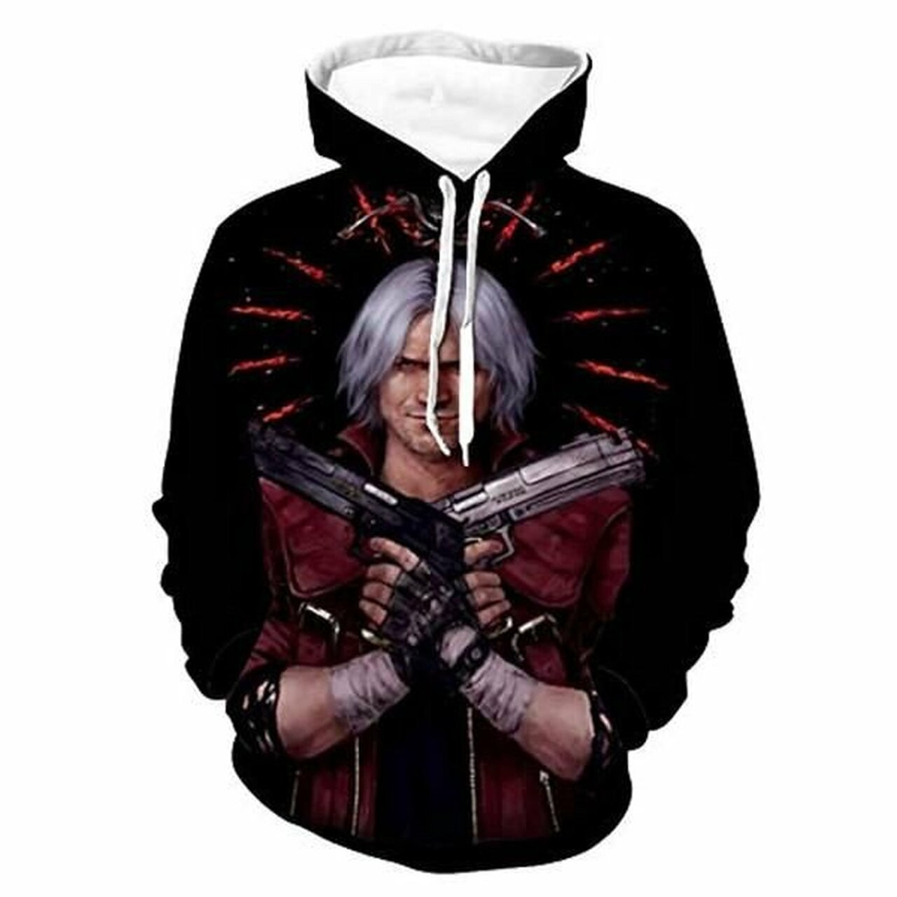 Devil May Cry 3d All Over Print Hoodie