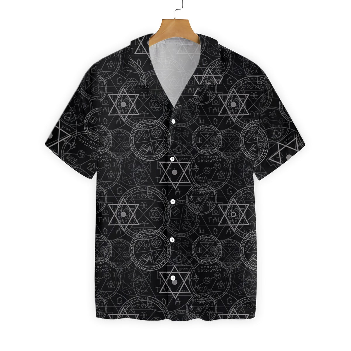 Devil Skulls Satanic Goth Gothic Hawaiian Shirt