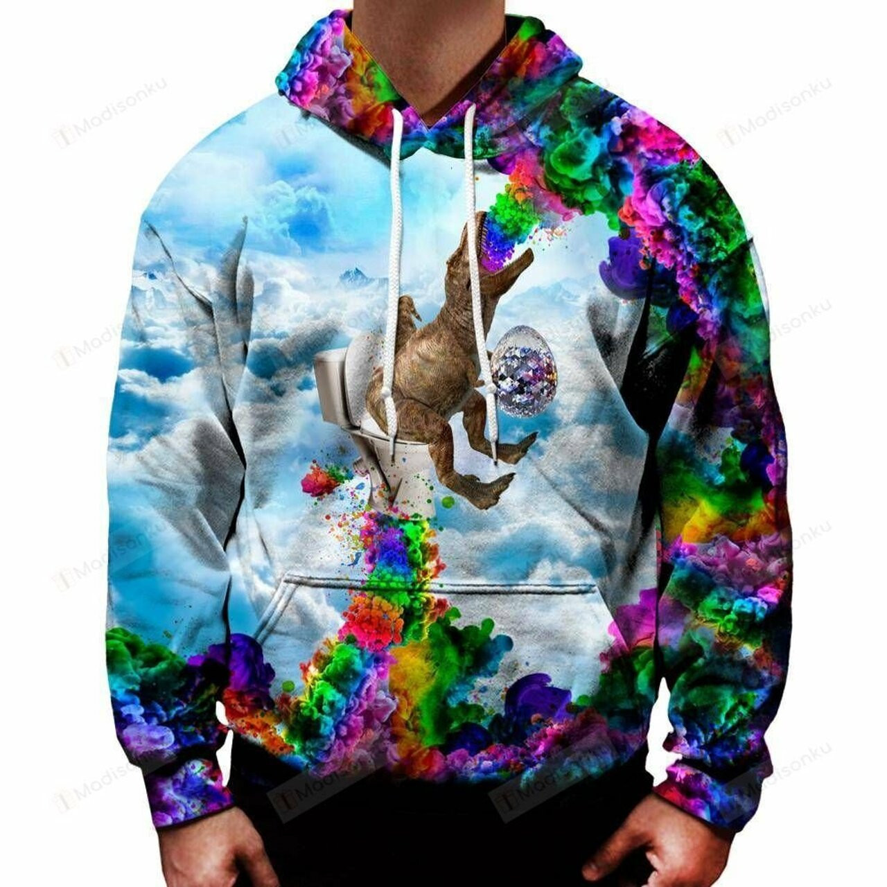 Dino Shats For Unisex 3d All Over Print Hoodie