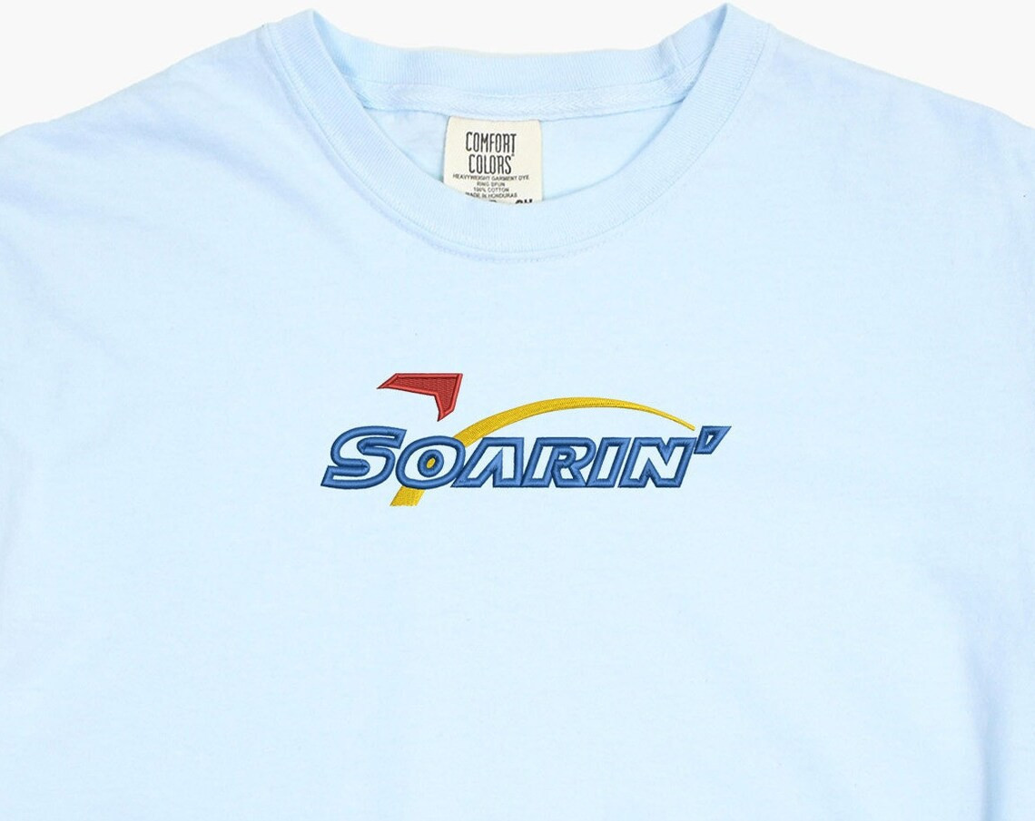 Disney Soarin Around The World Embroidered Tshirt Epcot Embroidered Shirt Soarin Shirt Disney Shirt Disney Tshirt Womens Disney Shirt