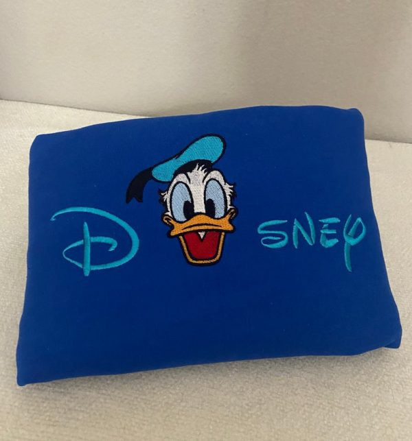 Disney X Donald Duck Embroidered Sweatshirt